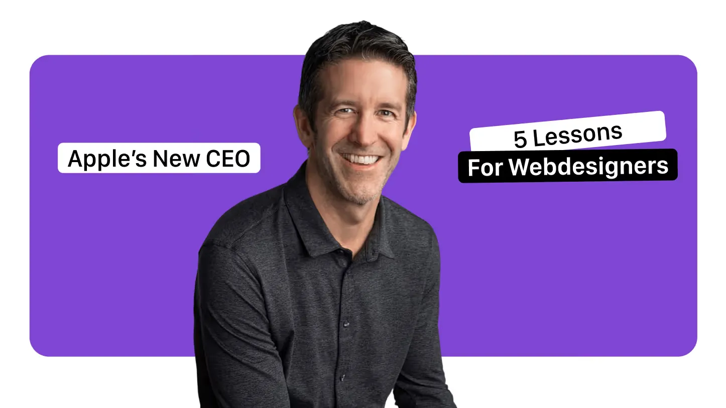 5 Lessons Web Designers Can Learn from Apple's CEO Change