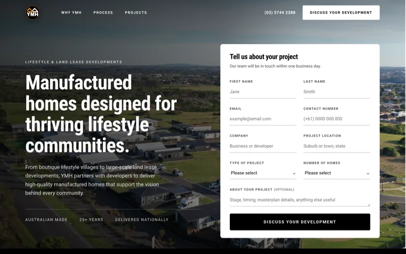 The YMH website